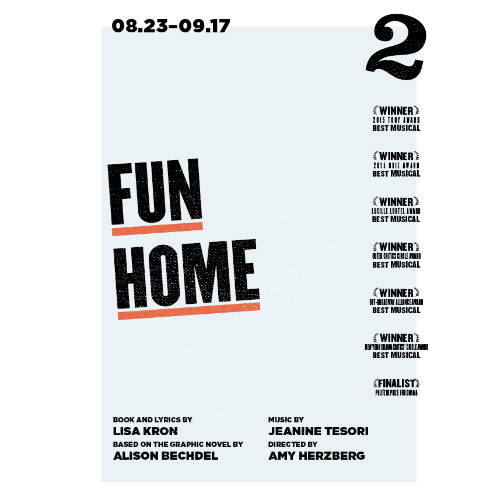 Rita Appearing In "Fun Home" For TheatreSquared Aug. 23 - Sept. 17