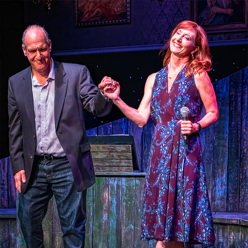 Rita Harvey and Neil Berg Perform at the Penguin Repertory Theatre Gala Honoring Edie Falco